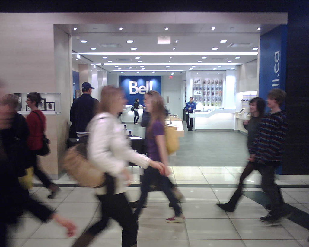 New Bell Store, Eaton Center, Toronto Look familiar? Laid … Flickr