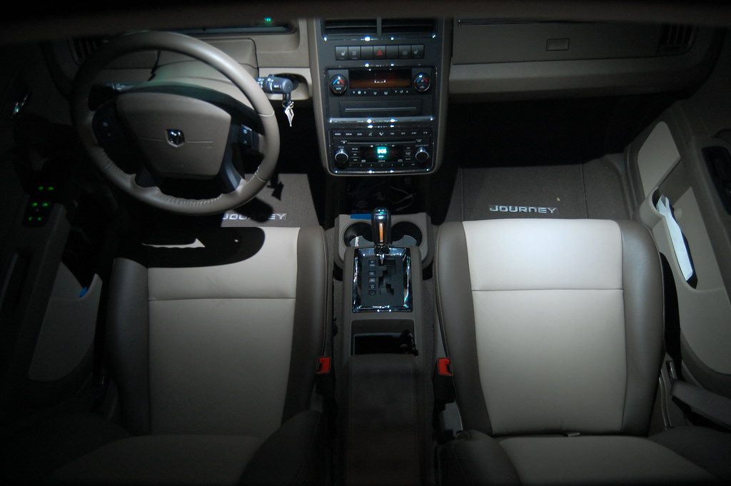 2009 Dodge Journey RT Lit by interior LED dome lights. Flickr