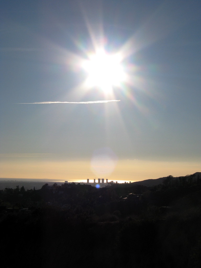 Hollywood Ridge view of pacific ocean John Nycz Flickr