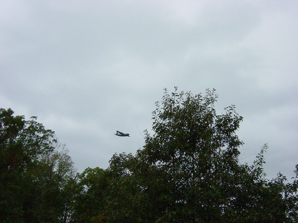 DSC01441 C130 flying low over my house Dale Miller Flickr