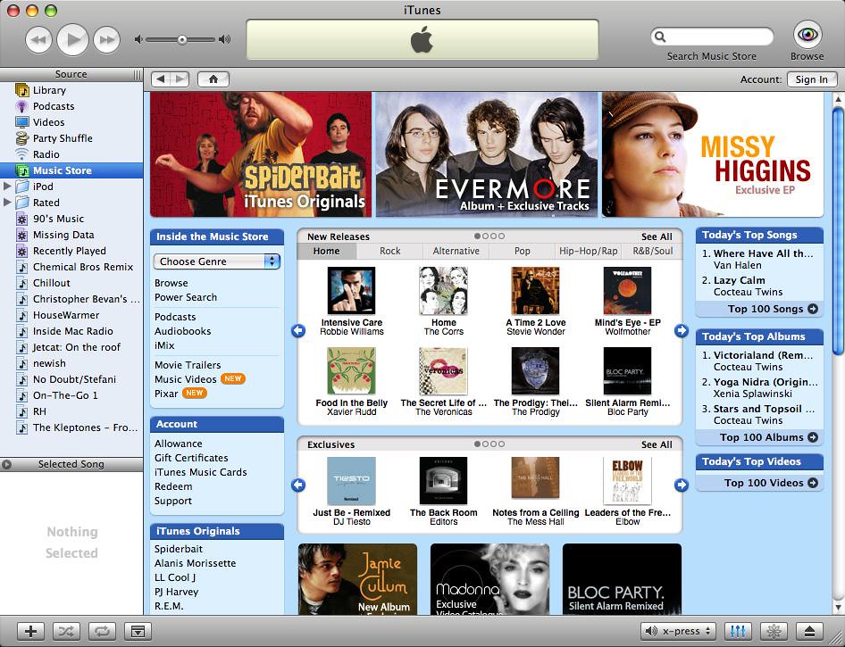iTunes Music Store Australia At last! My related blog post… Flickr