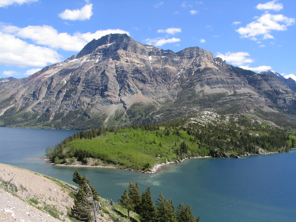 Upper and Middle Waterton Lakes, Waterton Lakes National P… Flickr