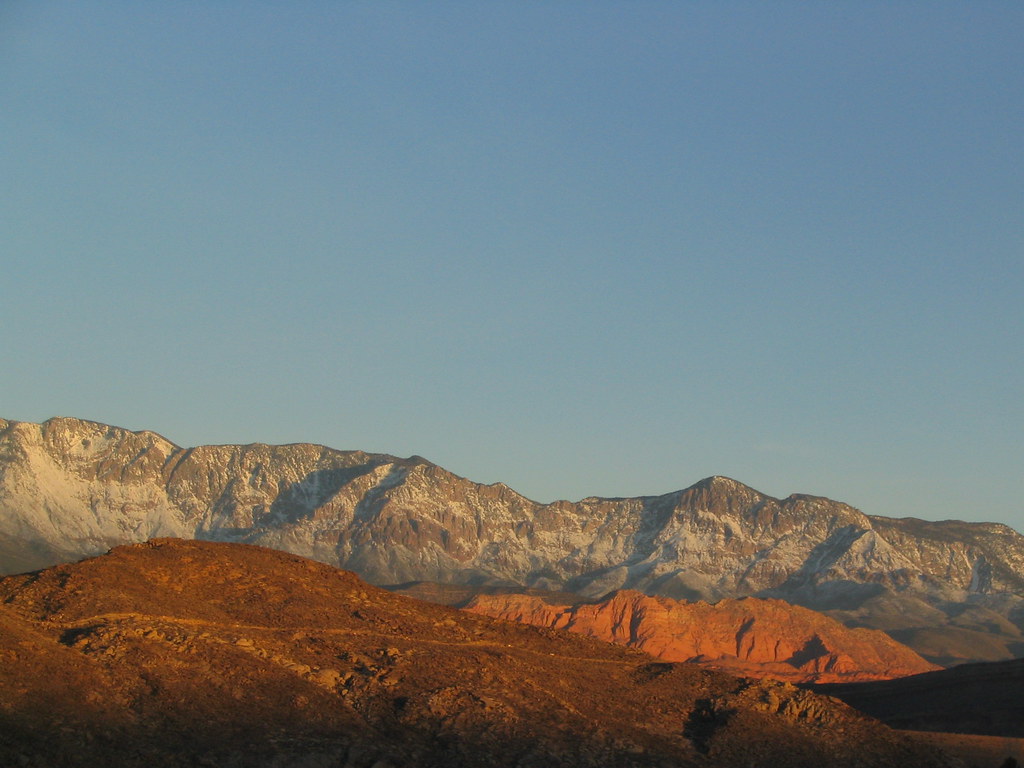 Pine Valley Mountains from Hurricane, Utah The Pine Valley… Flickr