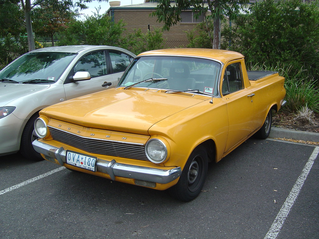 1962 EJ Holden Ute Seems this EJ has a EH HJ75