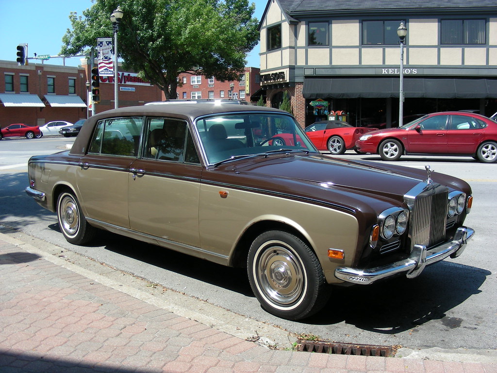 70s Rolls Royce seen in North Kansas City John Flickr