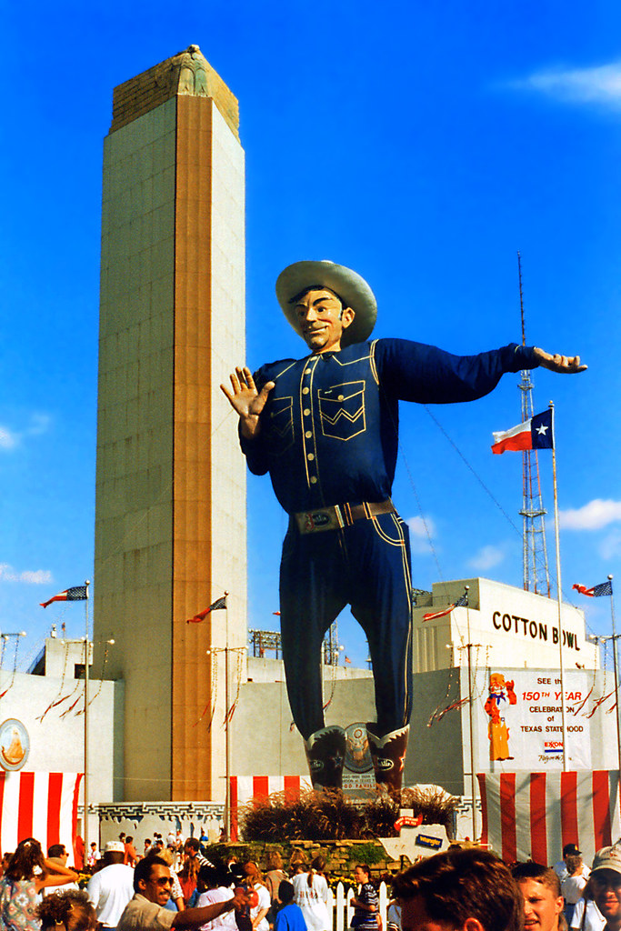 Big Tex in 1995 Outfit, State Fair of Texas Big Tex change… Flickr