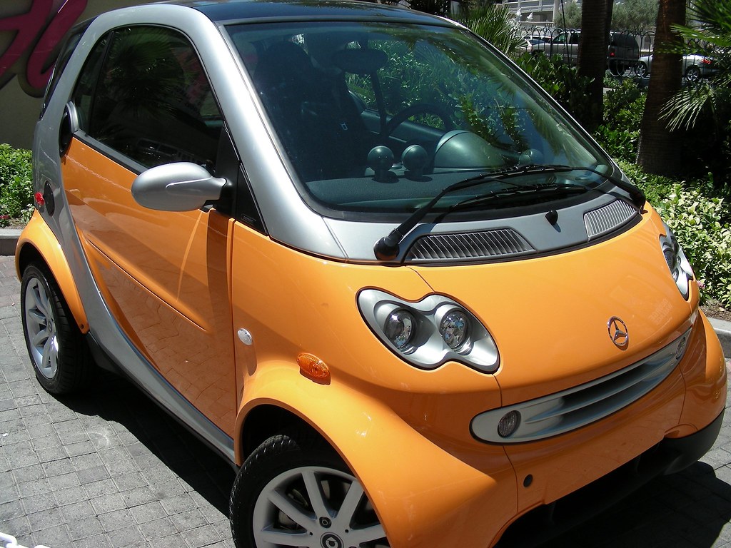 Smart Car Mercedes Smart Car on display in Las Vegas