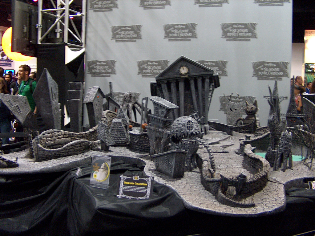 Nightmare Before Christmas Town Set
