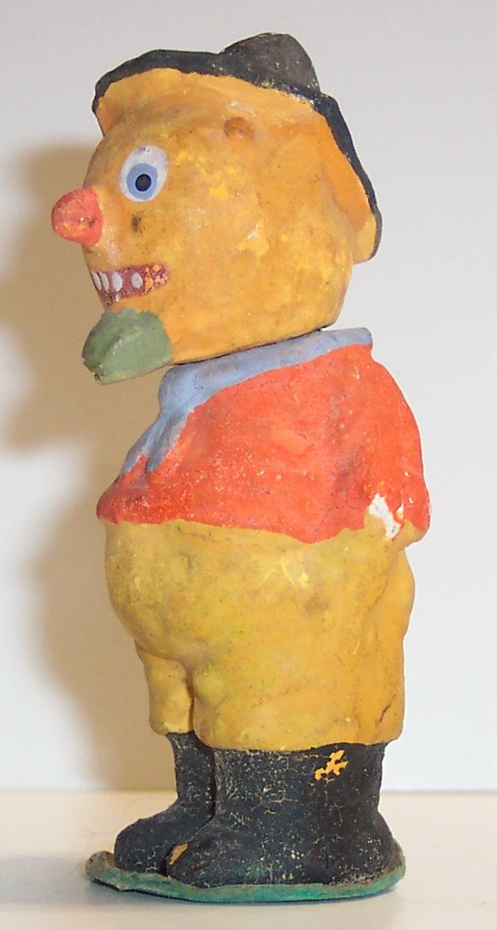 Vintage German Pumpkin Man Halloween Candy Container Flickr