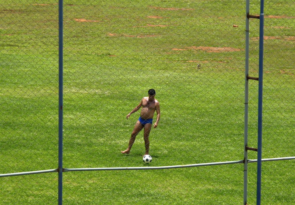 Speedo Soccer I can't believe that anyone would play socce… Flickr