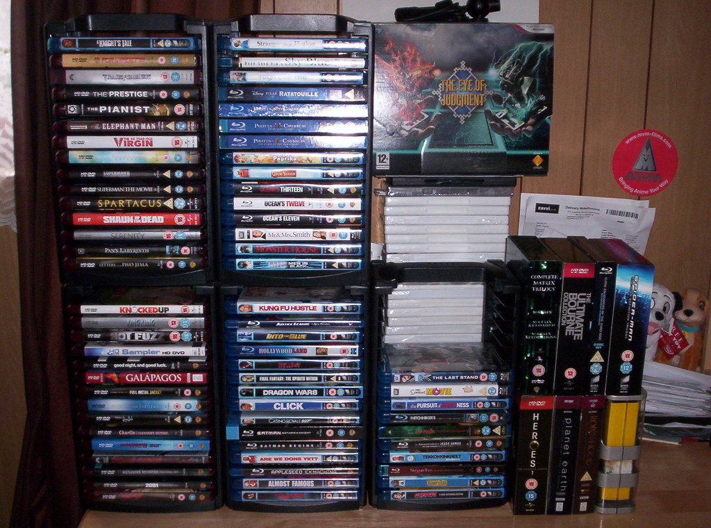 Bluray/HD DVD collection A big update since my last post … Flickr
