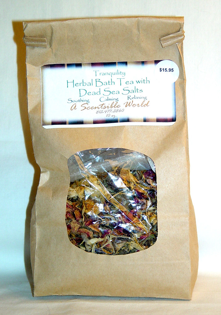 Tranquility Herbal Bath with Dead Sea Salts Soothing, Calm… Flickr
