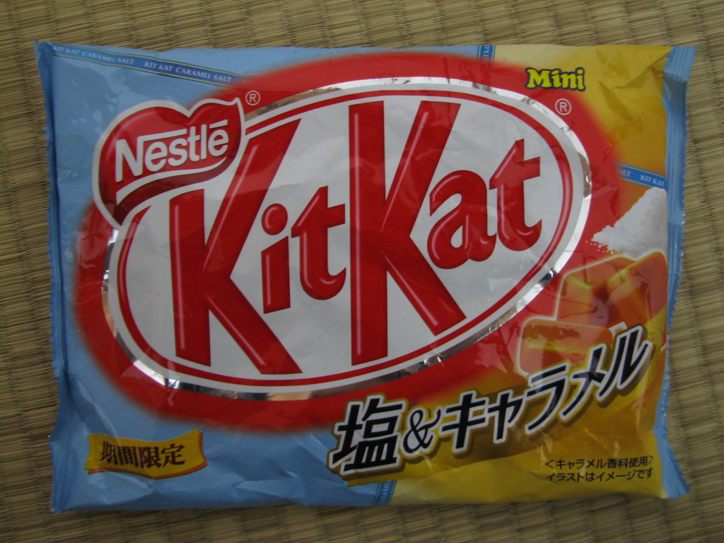 Kit Kat Salted Caramel Kit Kat 塩＆キャラメル (Salted Caramel) Flickr