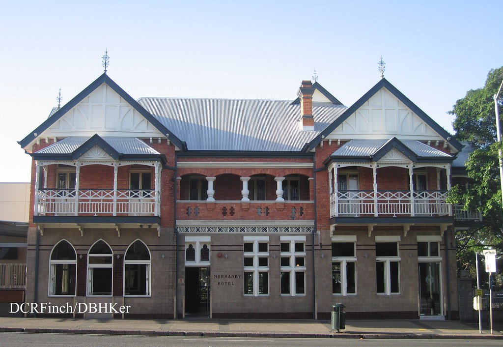 Normanby Hotel Brisbane 1890 Musgrave St, Red Hill. De… Flickr