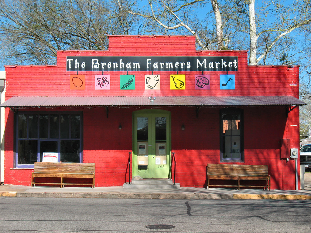 Brenham Farmers Market Brenham is a really pretty small to… Flickr