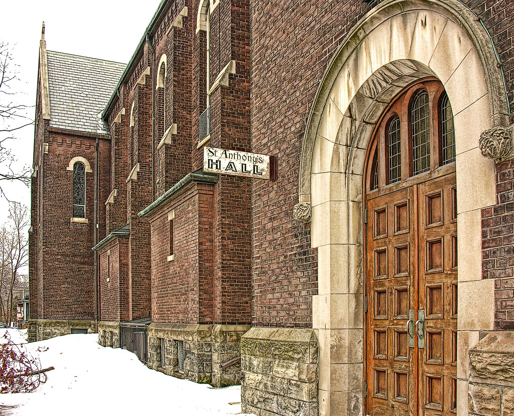 St Anthony's Hall DSCN6253 ep Wonderful doorway and sign… Flickr