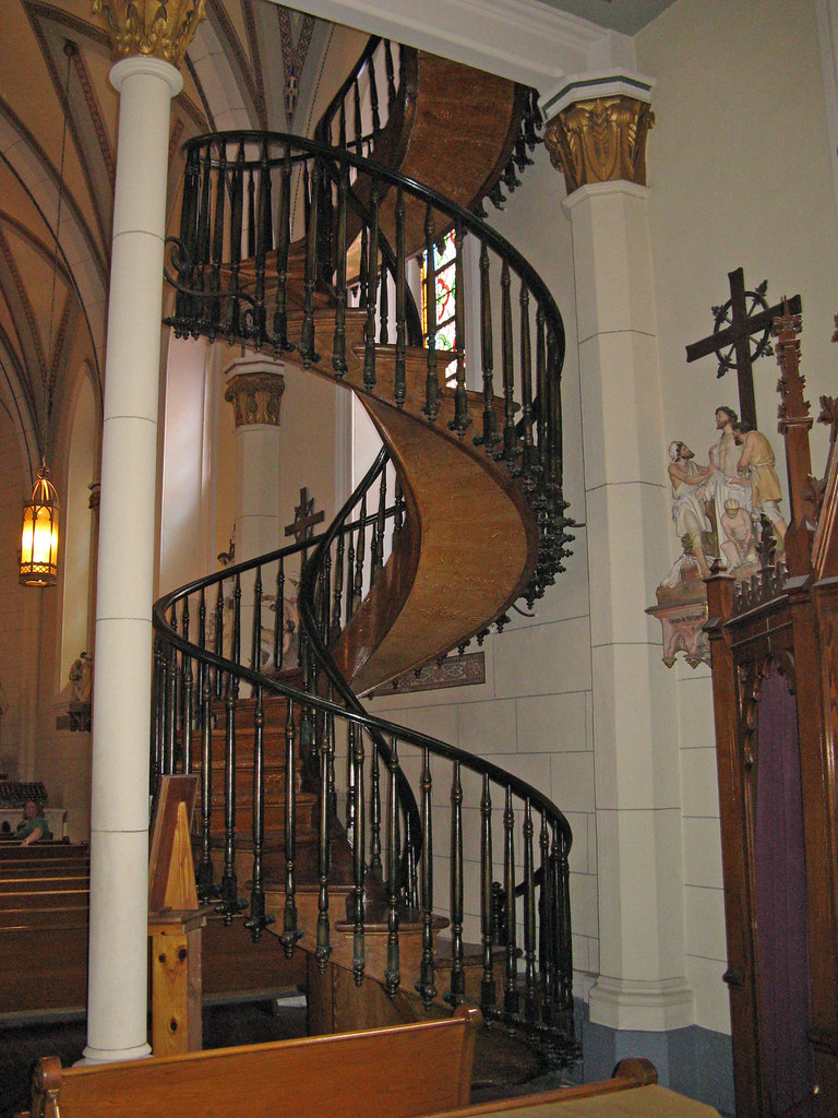 Spiral Staircase Loretto Chapel Santa Fe, New Mexico (NM… Flickr