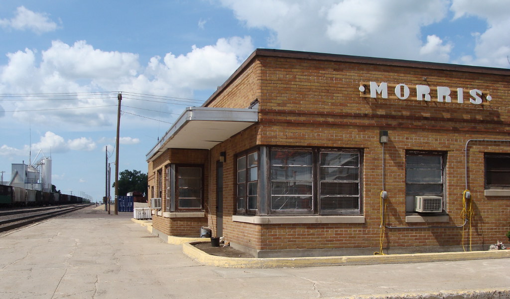 Morris Depot The train depot in Morris, MN. The town was f… Flickr
