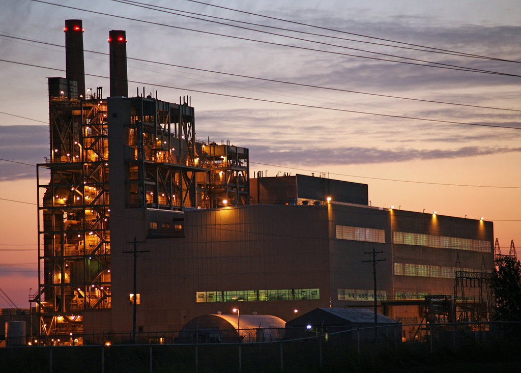 Mustang Power Plant Just a picture of work taken at sunris… Mike D