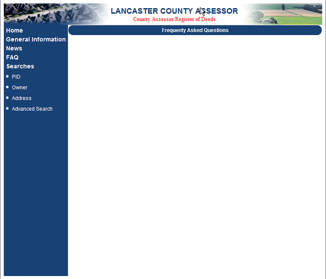 Thanks Lancaster County Assessor for being SO helpful Flickr