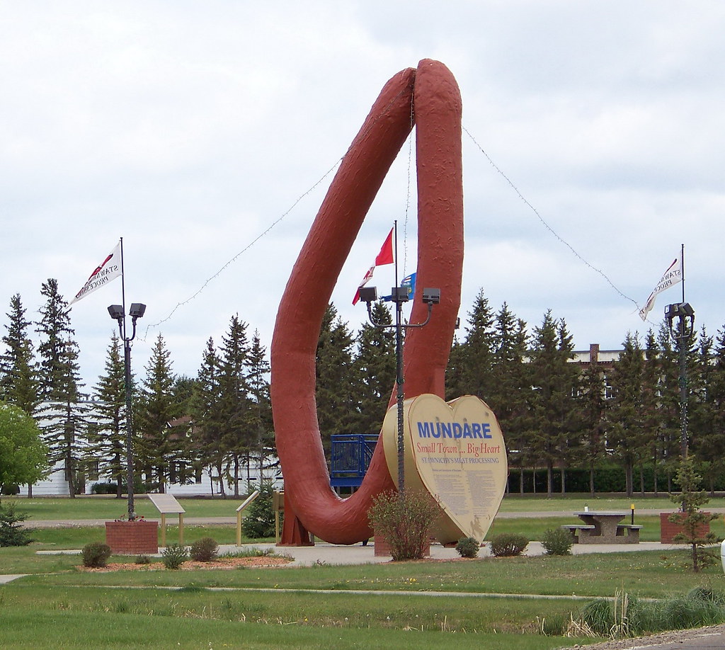 AB09f092 Mundare Sausage, Alberta 2009 World's biggest sau… Flickr