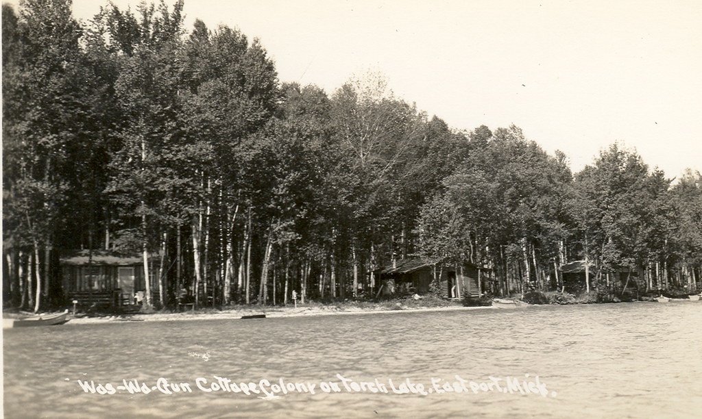 Antrim Eastport MI Torch Lake WasWaGun Cottage Colony To… Flickr