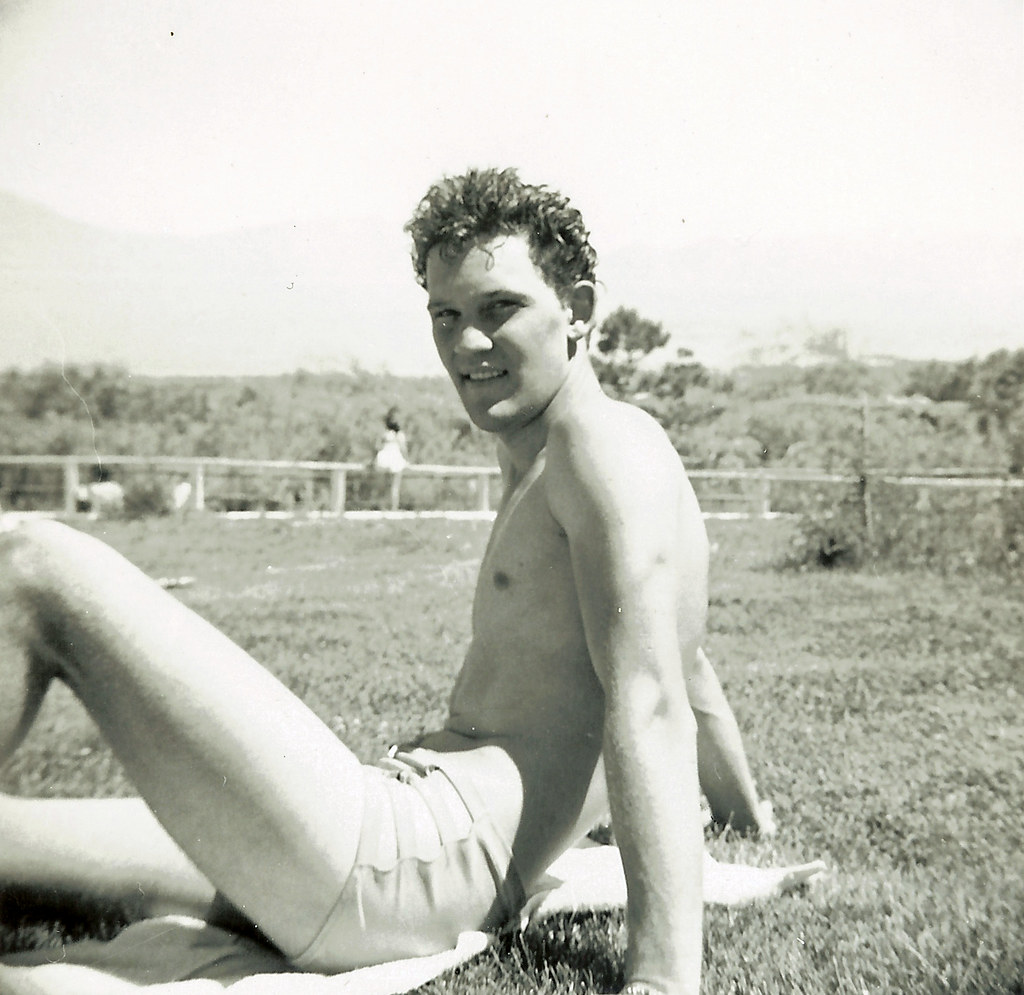 Guys Gone Wild - 1957 Style in California | At The Pool enjo… | Flickr