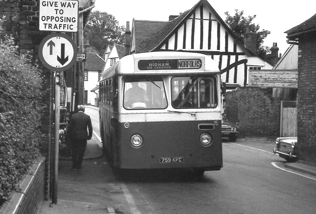 Country Bus Garage Taken back in the days when (IMHO), bus… Flickr