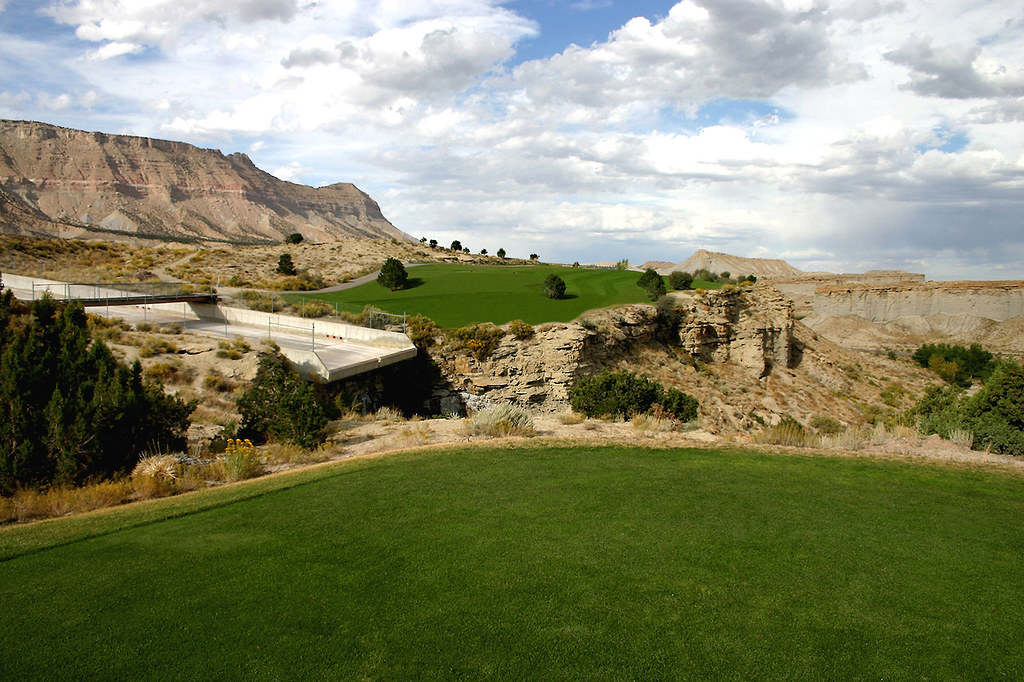 Millsite Golf Course Ferron Utah, 2 Tees over the spillwa… Flickr
