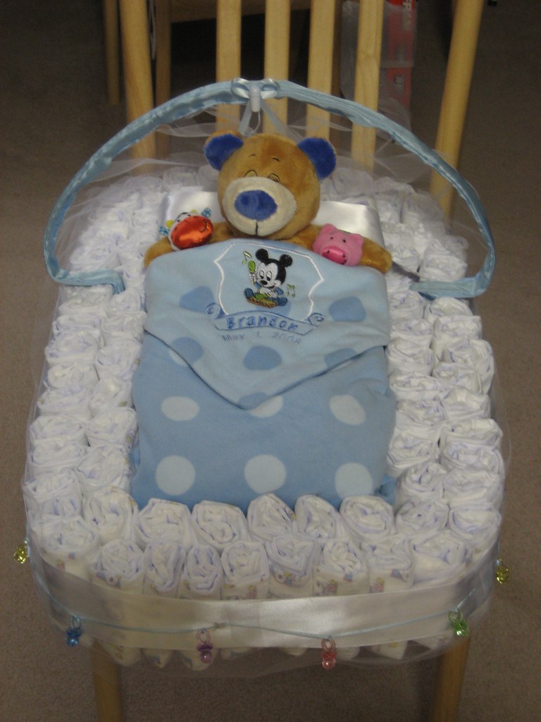 Diaper bassinet | Here is my first attempt in making a diape… | Flickr