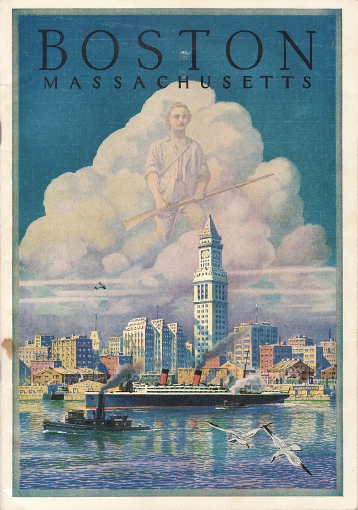 1934 Boston Travel Guidebook (Front Cover) This interestin… Flickr