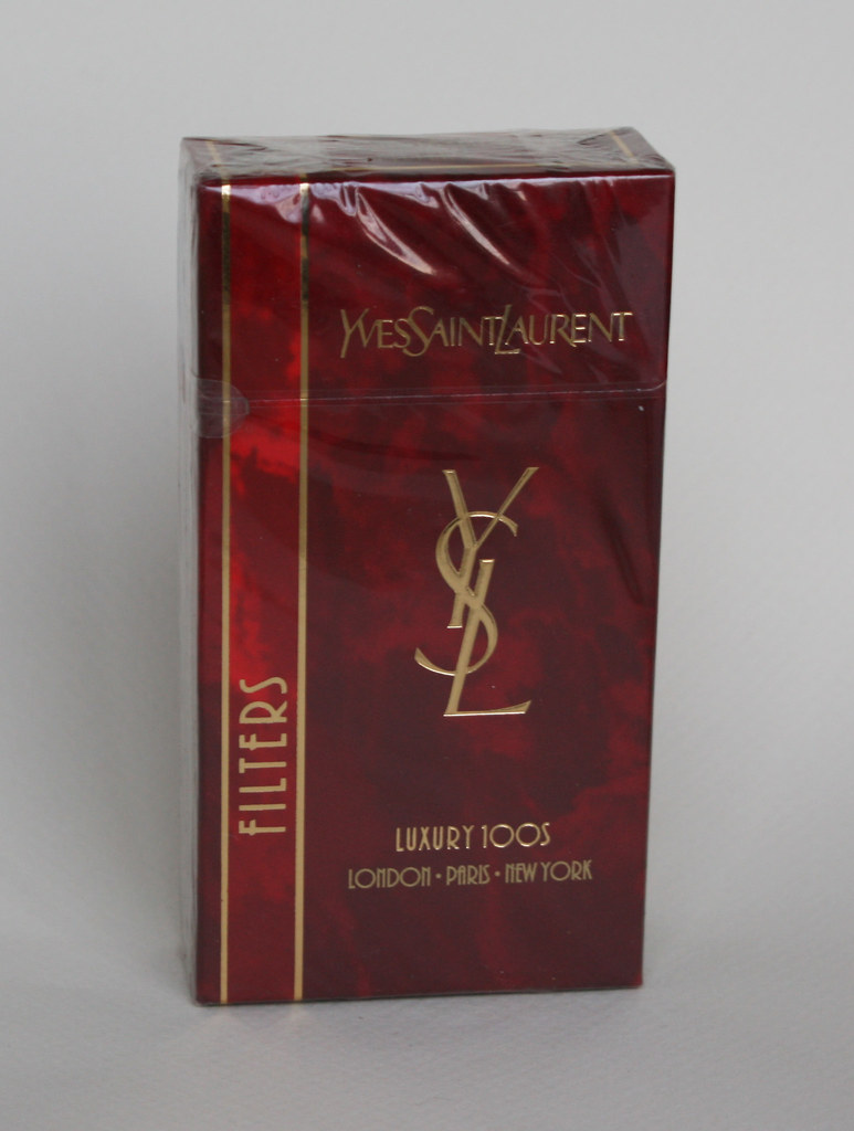 YSL cigarettes Luxury 100s Made in Germany. Sold in Poland… Flickr