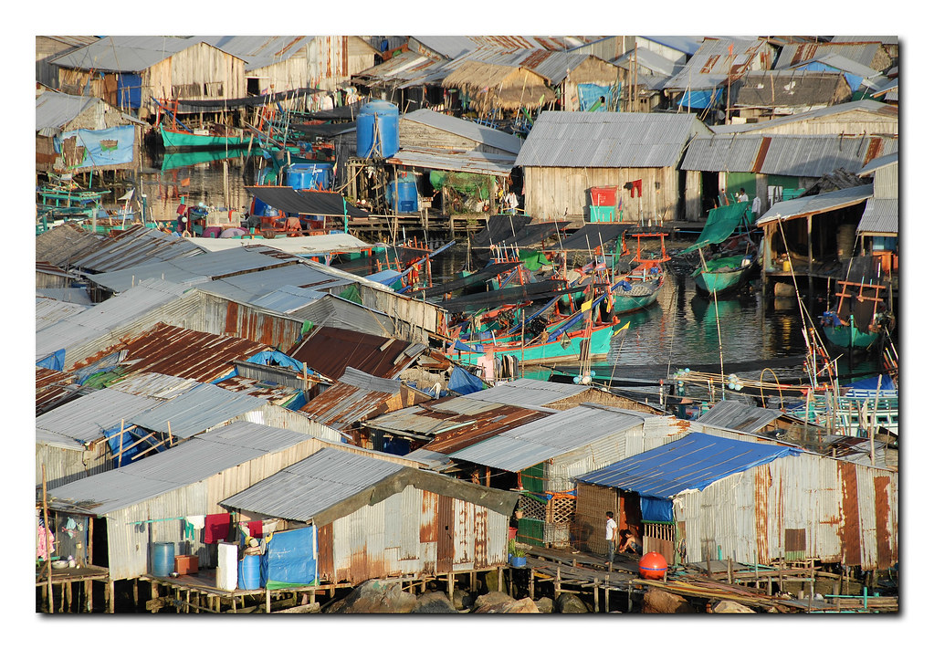 Shanty town fishing village More images from a South East … Flickr