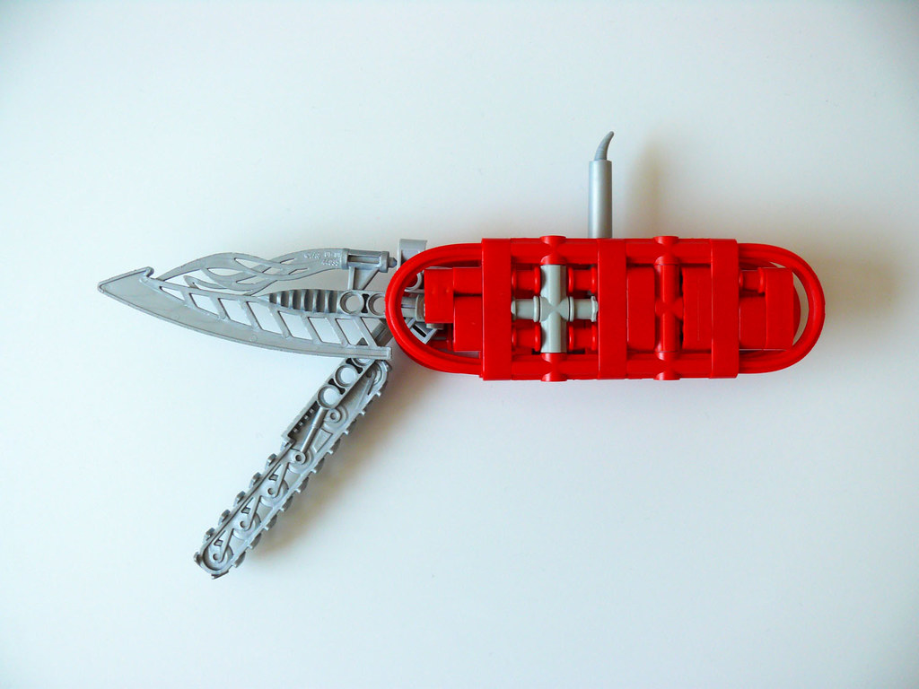 Swiss Army Knife "Bionicle Style" This is an other funny Q… Flickr