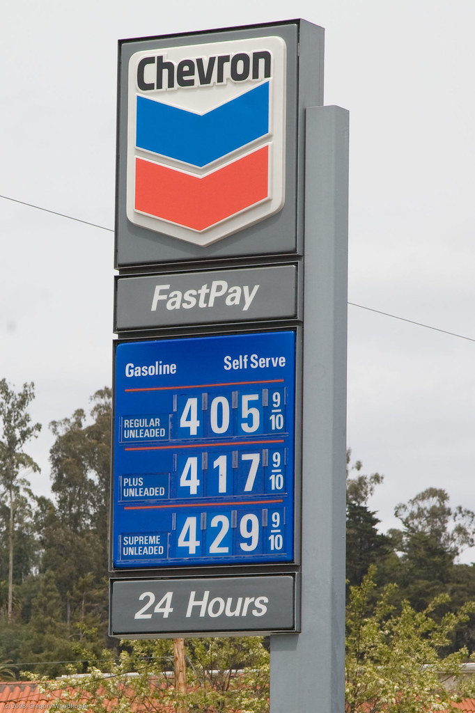 Gas Prices [4/22/2008] (113/366) This is Santa Cruz, CA ne… Flickr