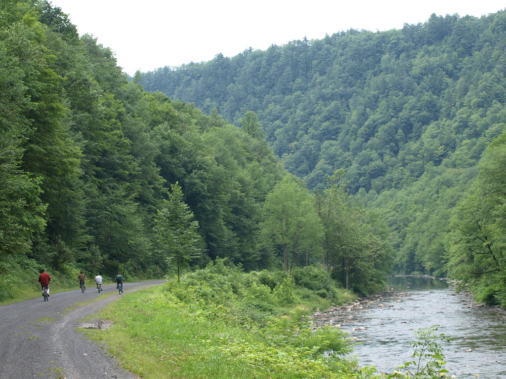 Pine Creek Trail Bike riding Pa Grand Canyon bonniejeffs Flickr