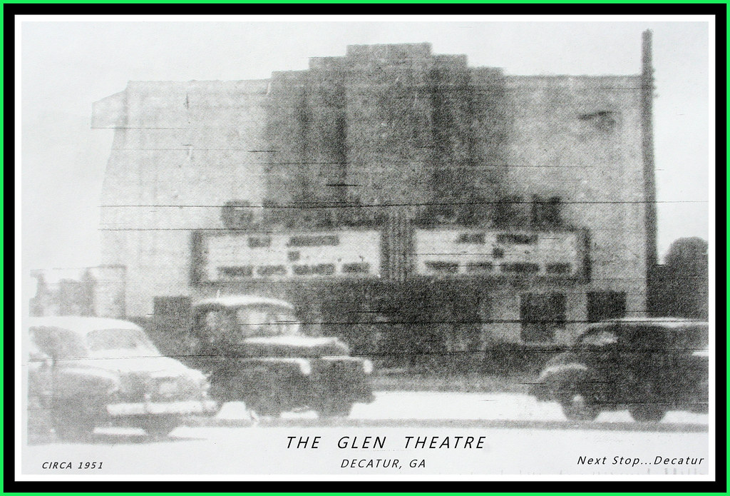 THE GLEN THEATRE The movie on the marquee is "Three Guys N… Flickr