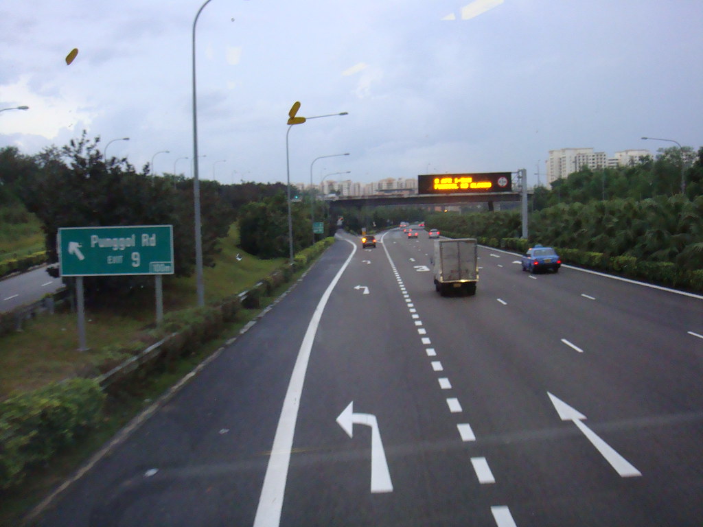 Tampines Expressway (TPE), Singapore Punggol Road is in si… Flickr