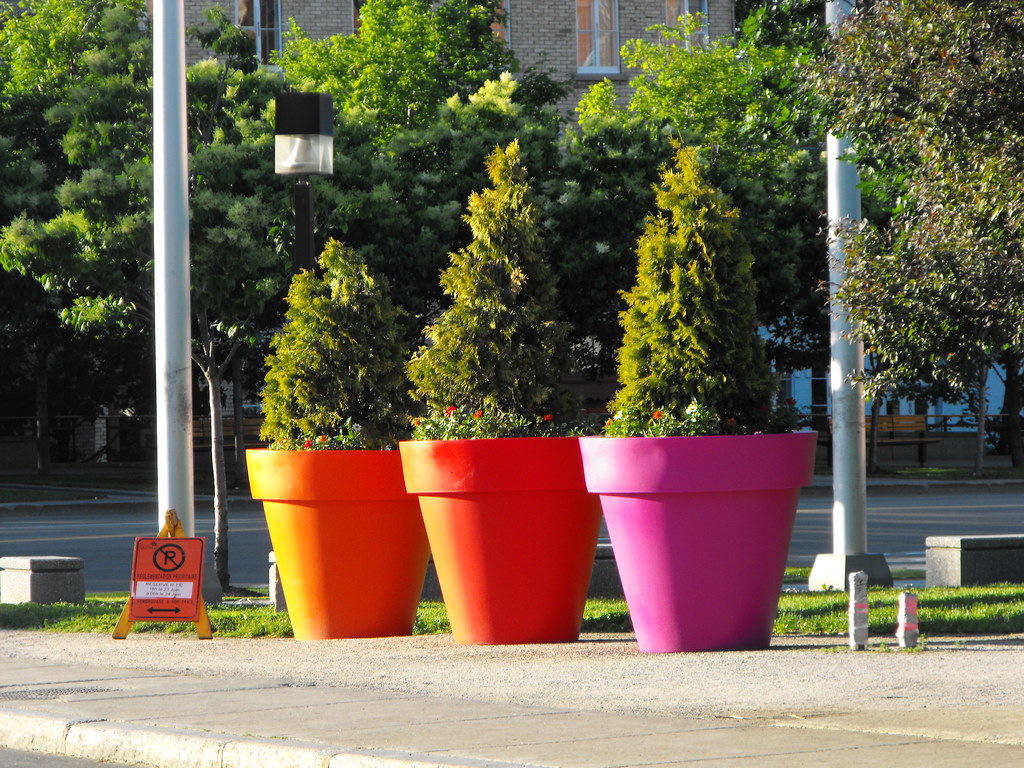 Giant Flower Pots Flickr