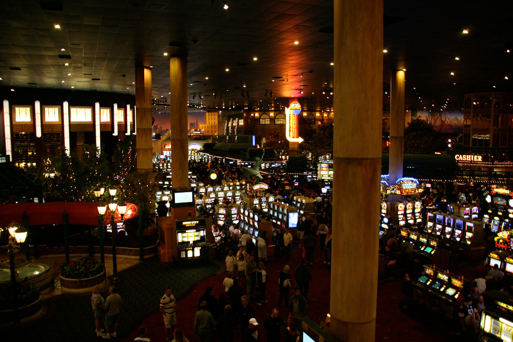 New York New York Casino and Hotel Casino floor of the New… Flickr