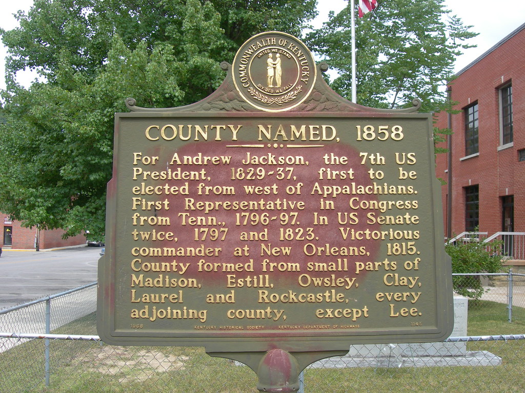 Jackson County Historic Marker On the courthouse lawn in M… Flickr