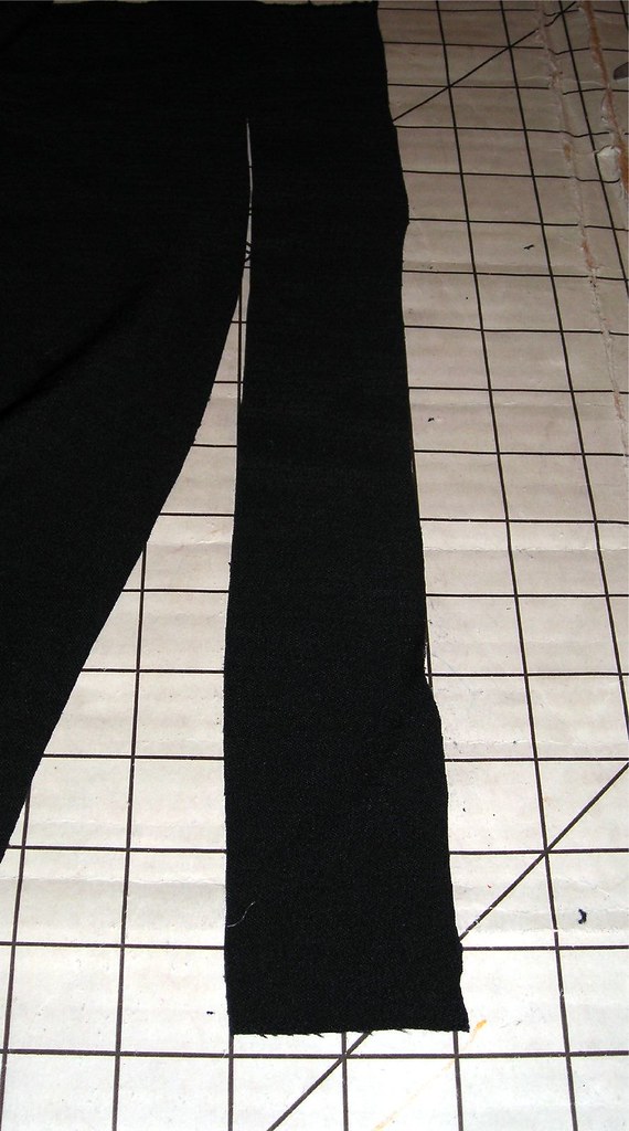 Cut Piping Strips Mine were two inches wide. For the verti… Flickr