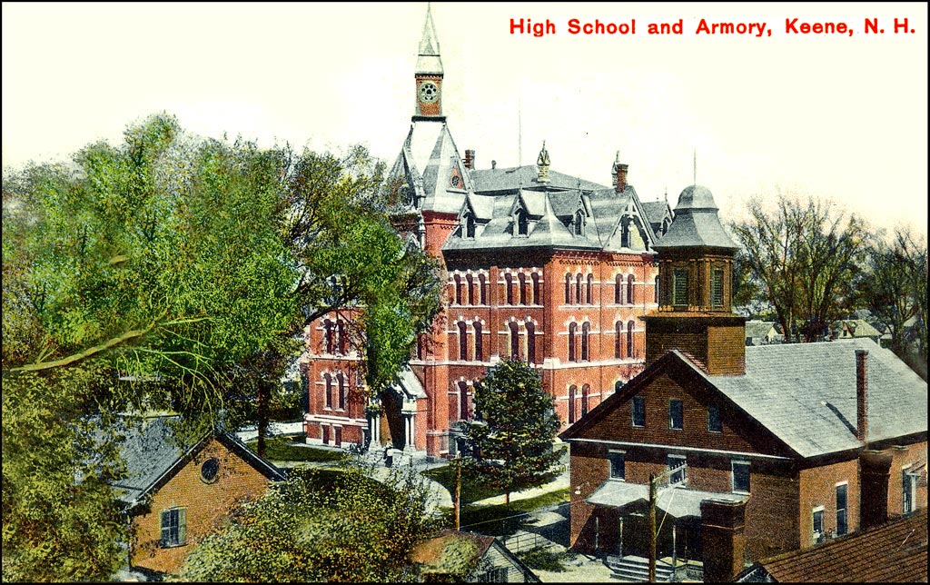 Keene High School (old), Keene, NH TITLE Keene High School… Flickr
