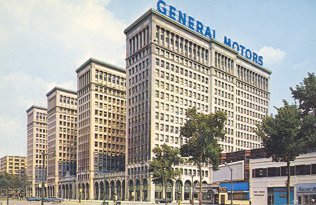Detroit MI GM's Old Headquarters The General Motors Buildi… Flickr