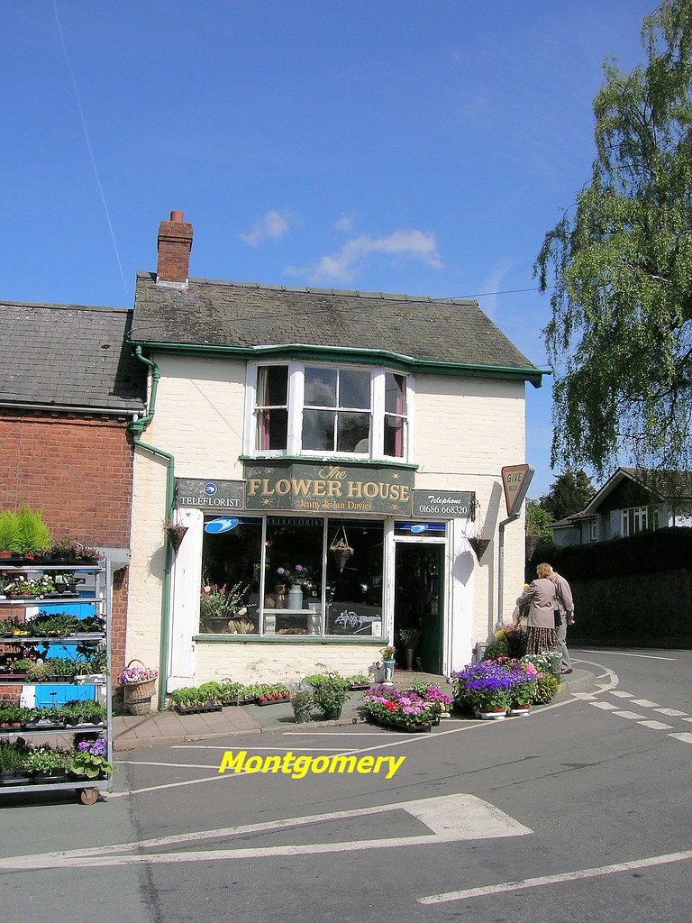 The Florist's Shop on the Square, Montgomery. Powys Flickr