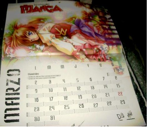 Calendario Anime 2 contiene imagenes de Zero No Tzukaima, … Flickr