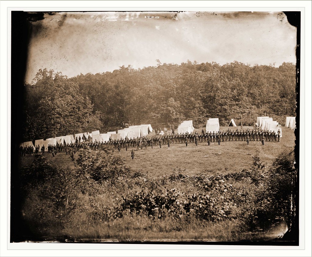 Gettysburg Pennsylvania. Camp of the 50th Pennsylvania Inf… Flickr