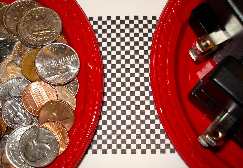 Cash, check, or charge? Cash, checker, charge? for Decembe… Flickr