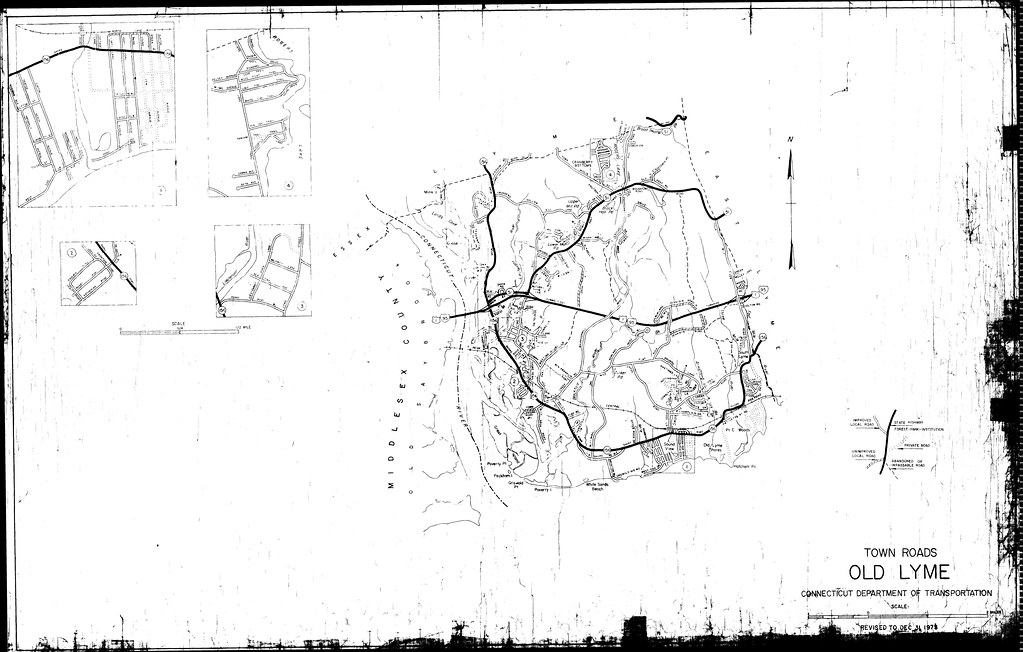 Town roads,Old Lyme/ Connecticut Department of Transportat… Flickr