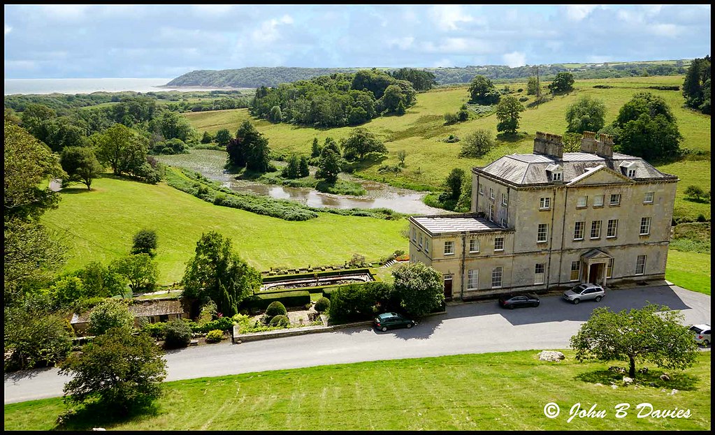 Gower House Penrice Castle is the 13th century successor… Flickr